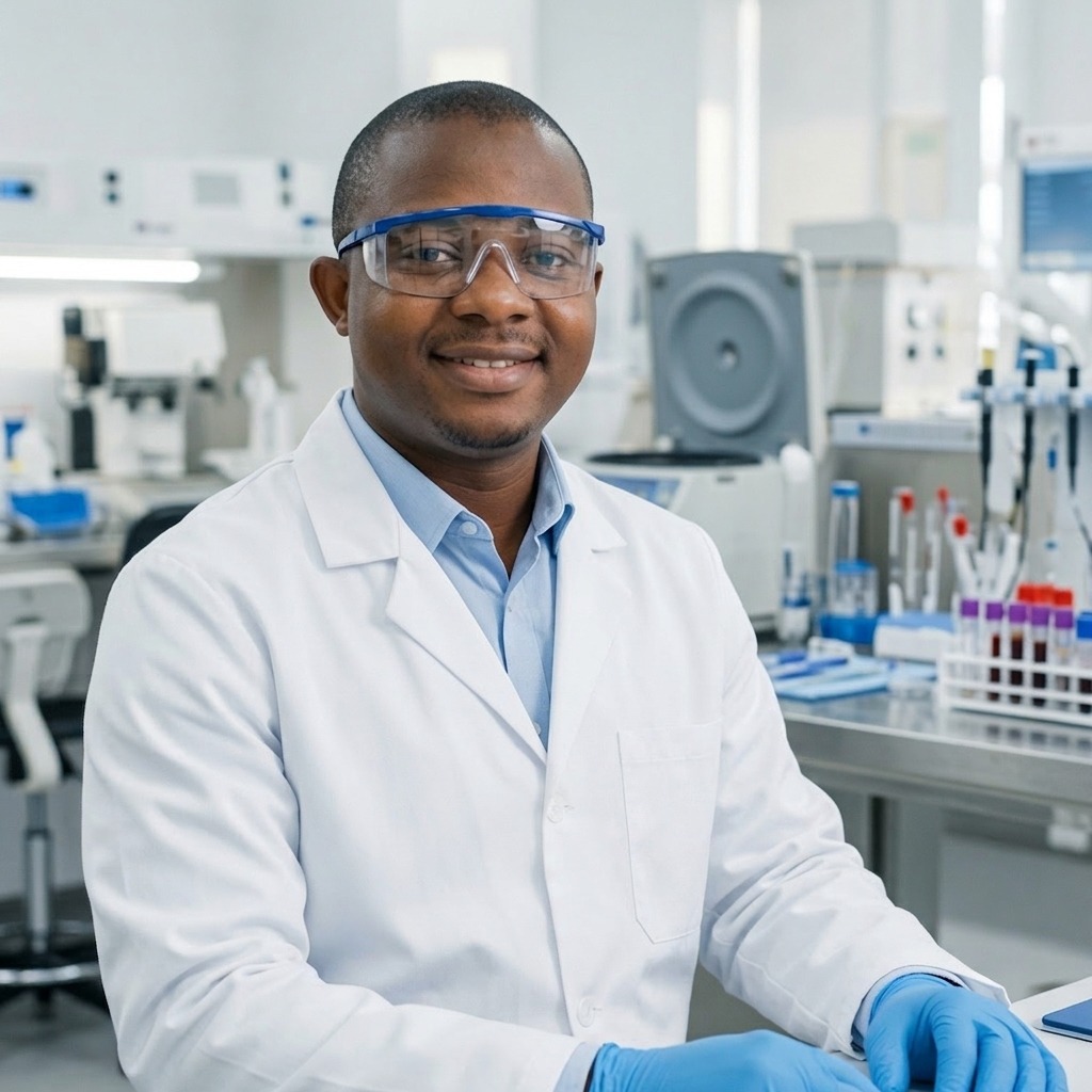 Adedeji A. Adeyanju, B.Sc. Health Science, CPT — Laboratory Director at ADEYSONS HEALTH LLC, Certified Phlebotomy & Medical Courier Services in Houston, Texas